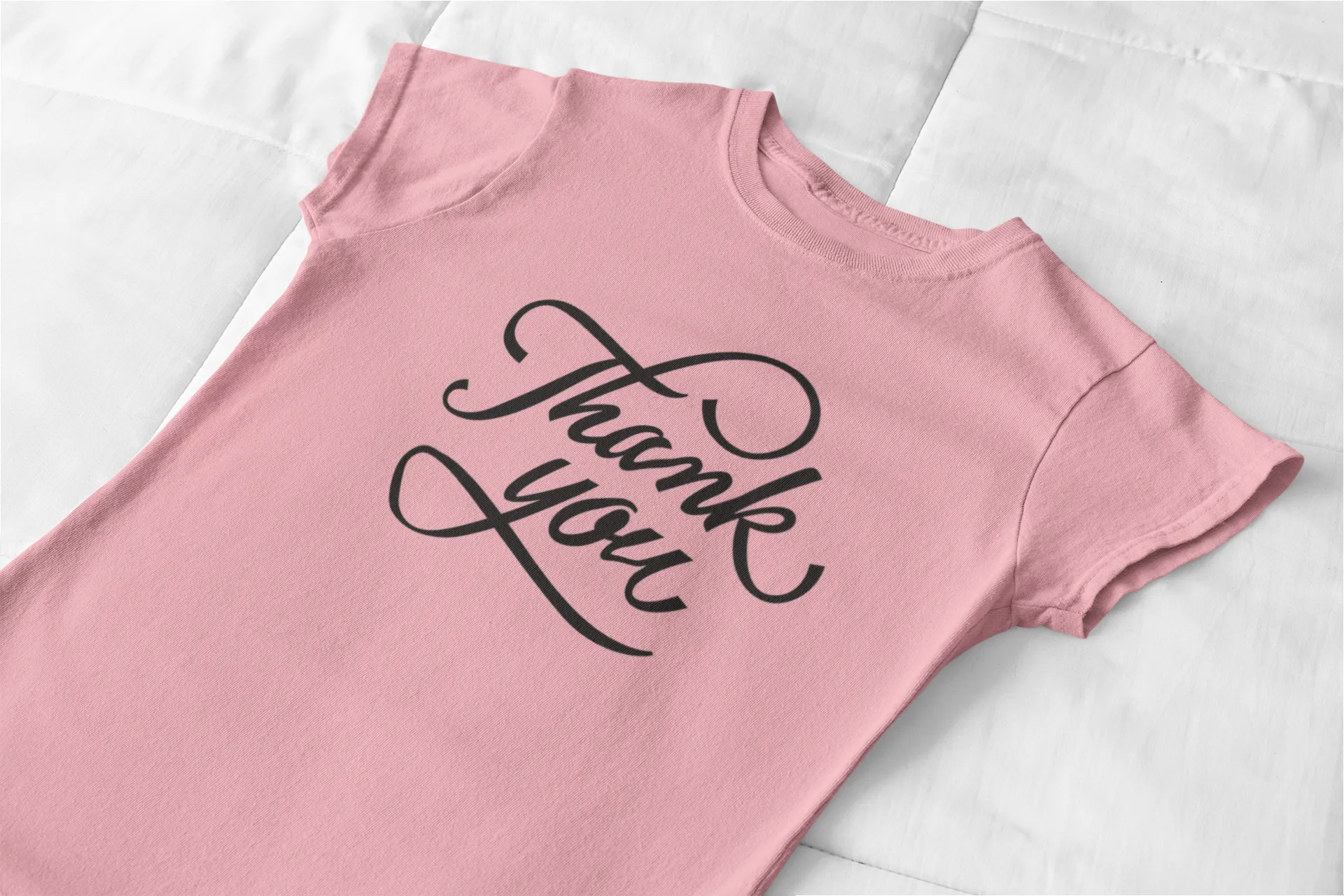 Thank You T-Shirt sold by T-Shirt Addicts product image thumbnail 3