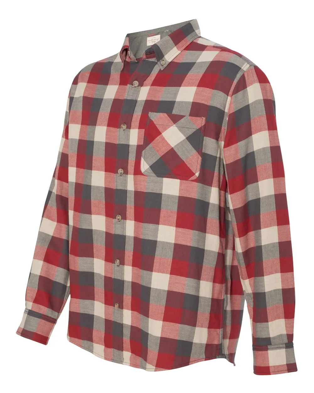 Weatherproof - Vintage Brushed Flannel Long Sleeve Shirt sold by T-Shirt Addicts product image thumbnail 5