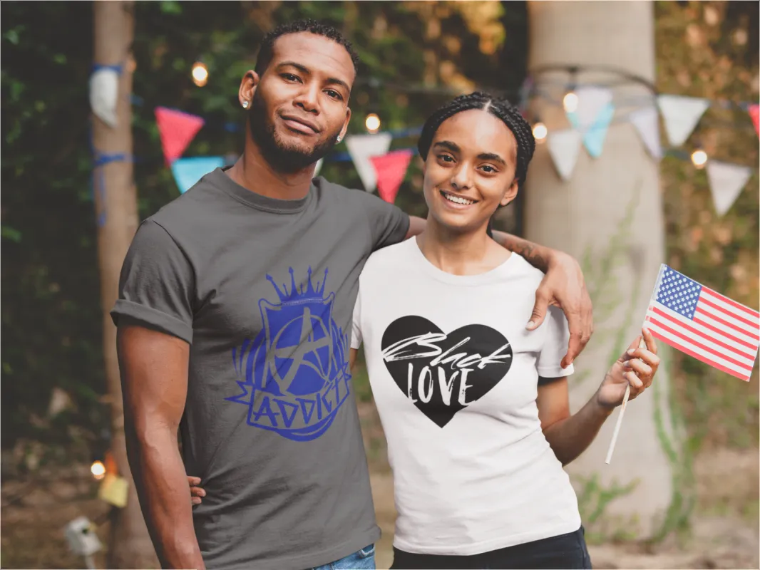 Black Love T-Shirt* sold by T-Shirt Addicts