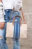 Canvas Stripe Tote sold by T-Shirt Addicts