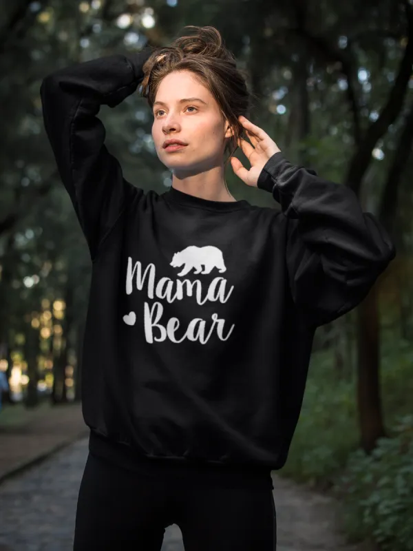 Mama Bear Sweatshirt / Hoodie sold by T-Shirt Addicts