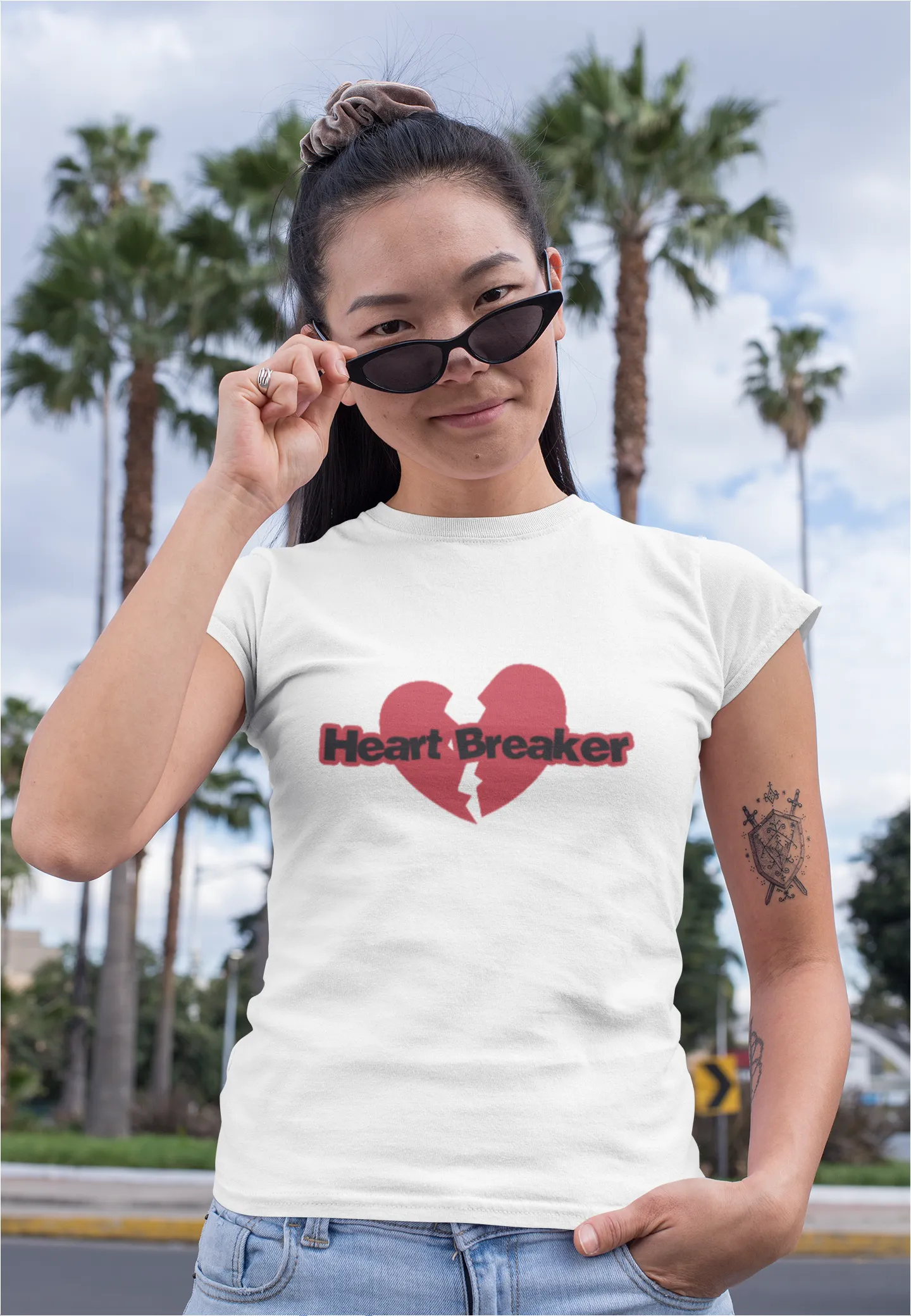 Heart Breaker T-Shirt sold by T-Shirt Addicts product image thumbnail 3