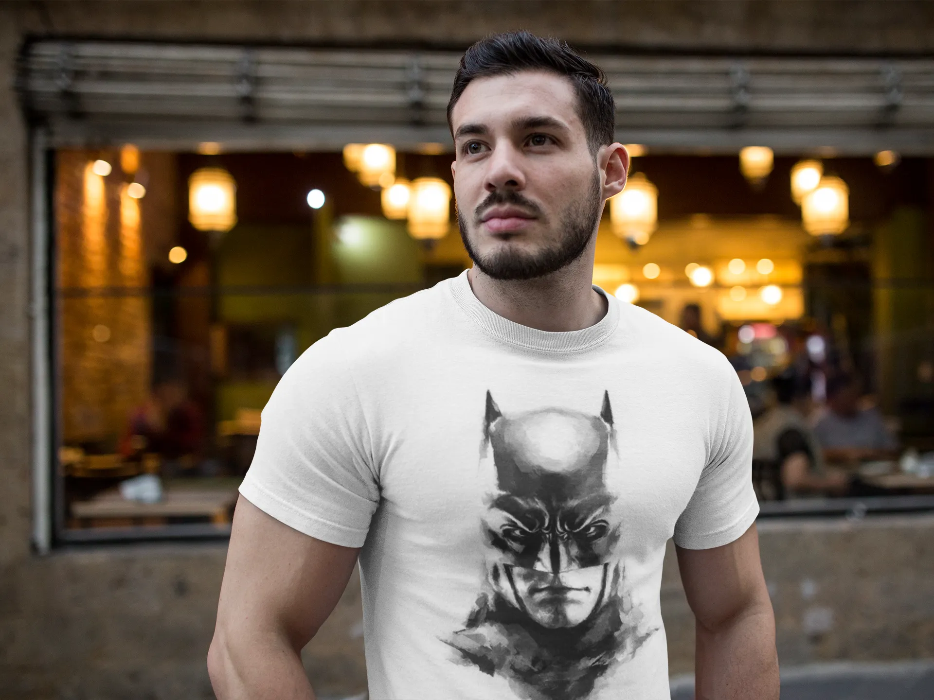 Batman T-Shirt* sold by T-Shirt Addicts product image thumbnail 2