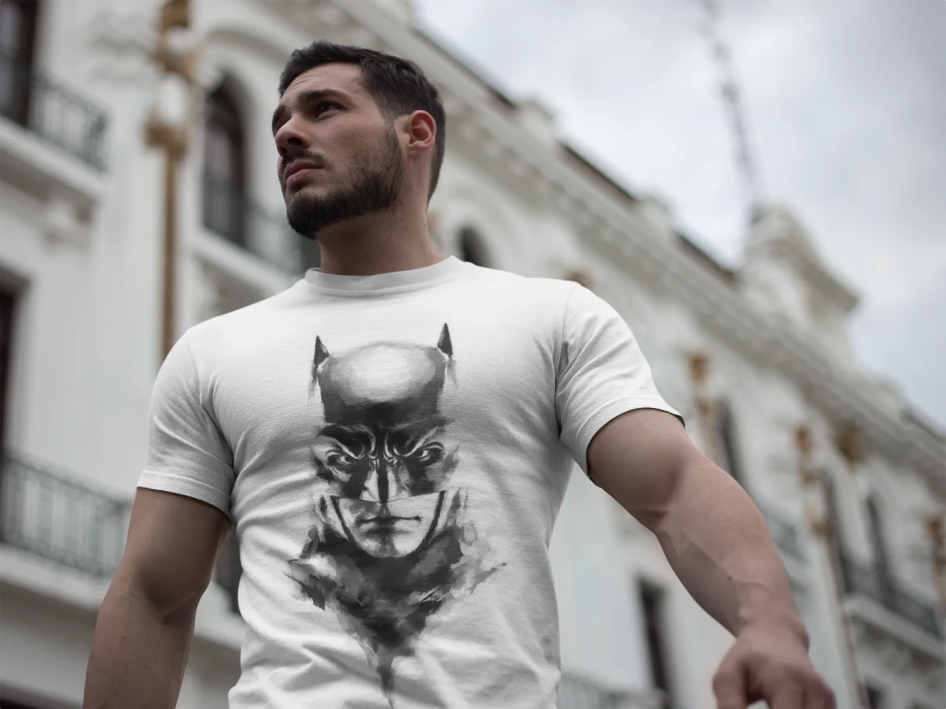 Batman T-Shirt* sold by T-Shirt Addicts product image thumbnail 4