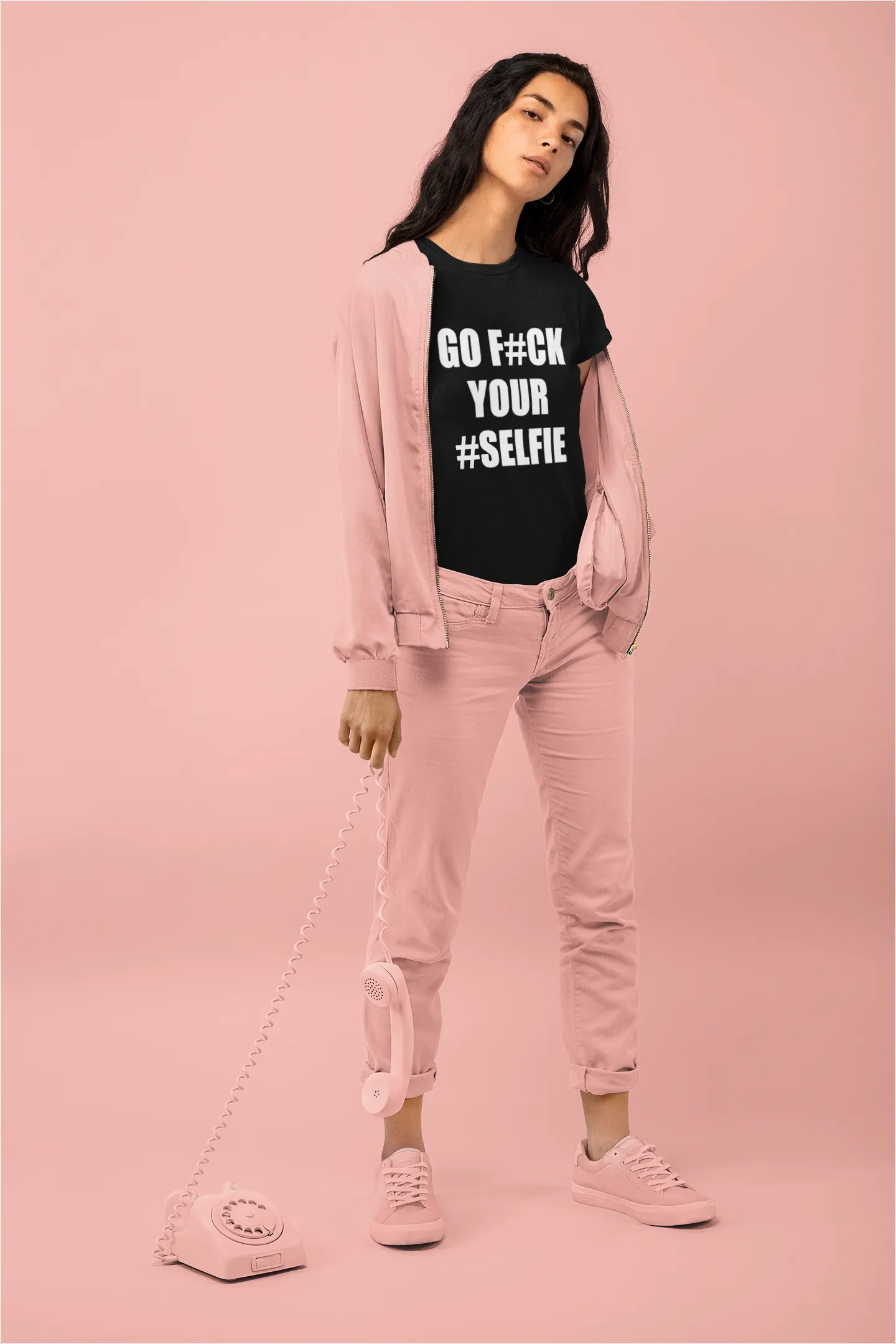 Go F#ck Your #Selfie T-Shirt sold by T-Shirt Addicts