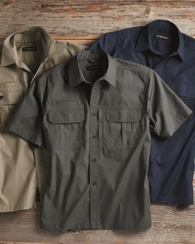 DRI DUCK - Short Sleeve Utility Ripstop Shirt sold by T-Shirt Addicts