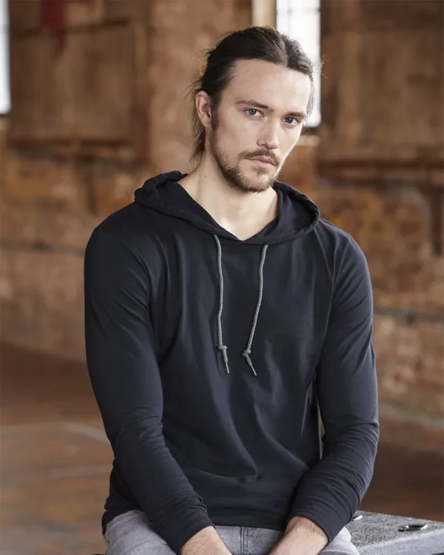 Anvil - Lightweight Long Sleeve Hooded T-Shirt* made by T-Shirt Addicts