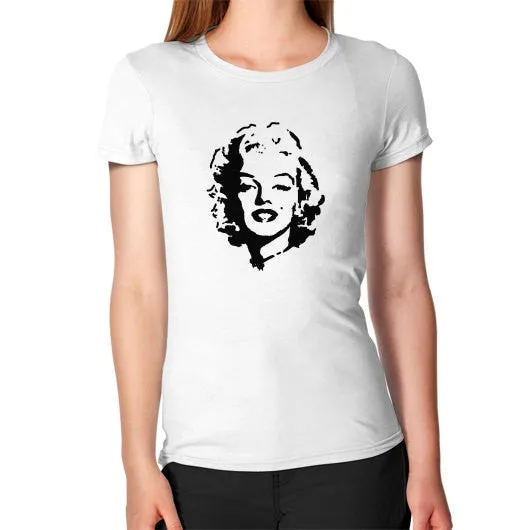 Marilyn Monroe Silhouette T-Shirt sold by T-Shirt Addicts product image thumbnail 2