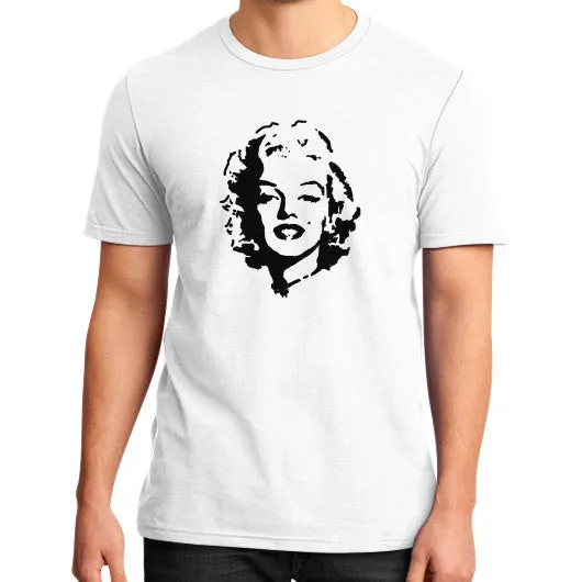 Marilyn Monroe Silhouette T-Shirt sold by T-Shirt Addicts product image thumbnail 3