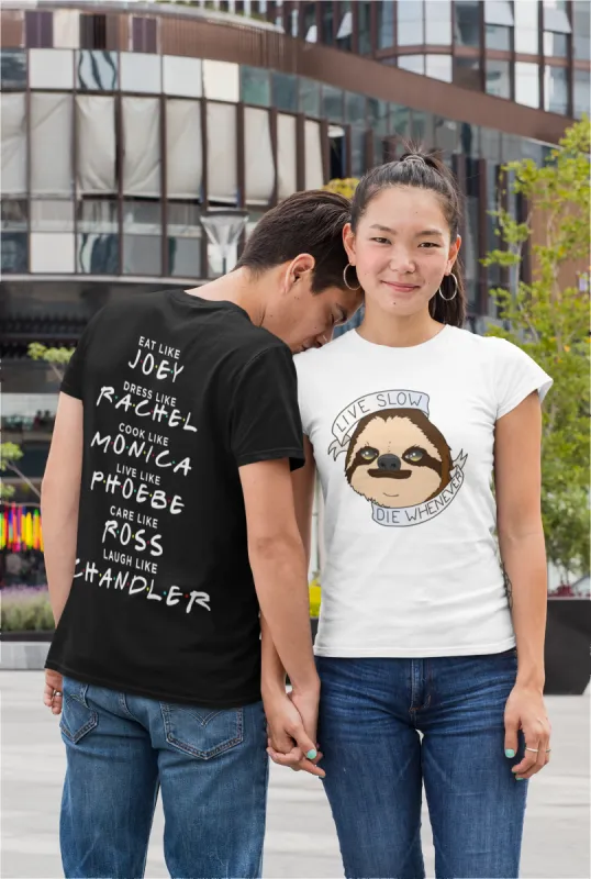 Live Slow Die Whenever Sloth T-Shirt sold by T-Shirt Addicts