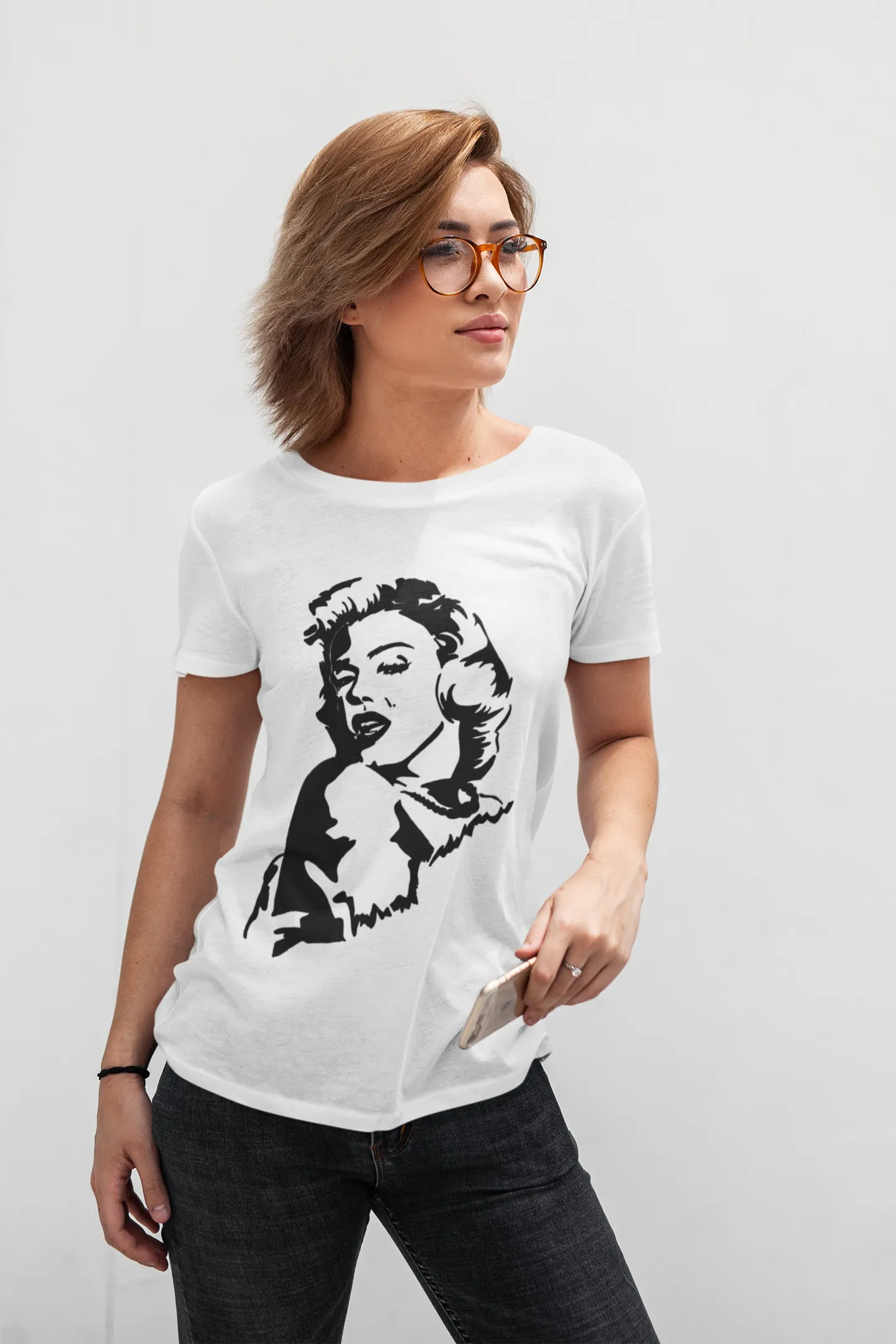 Marilyn Monroe Diamonds Are A Girls Best Friend T-Shirt sold by T-Shirt Addicts