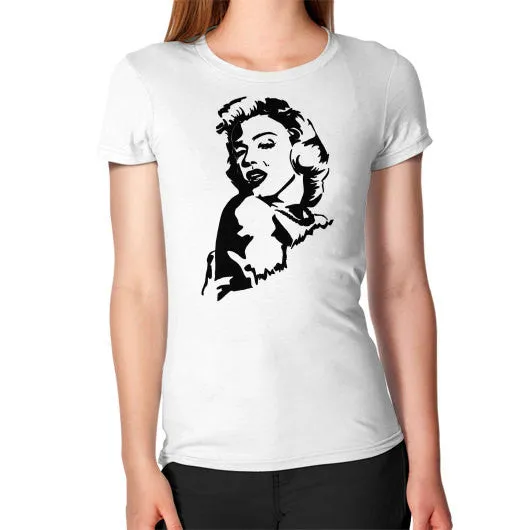 Marilyn Monroe Diamonds Are A Girls Best Friend T-Shirt sold by T-Shirt Addicts product image thumbnail 4