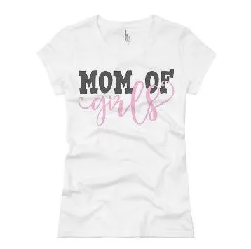 Mom of Girls T-Shirt* sold by T-Shirt Addicts product image thumbnail 4