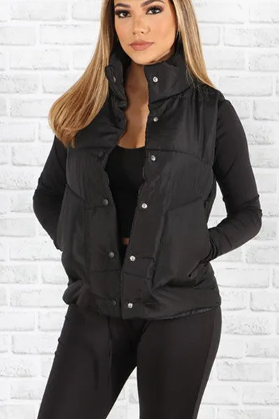 Puffer Vest / Sleeveless Jacket* sold by T-Shirt Addicts
