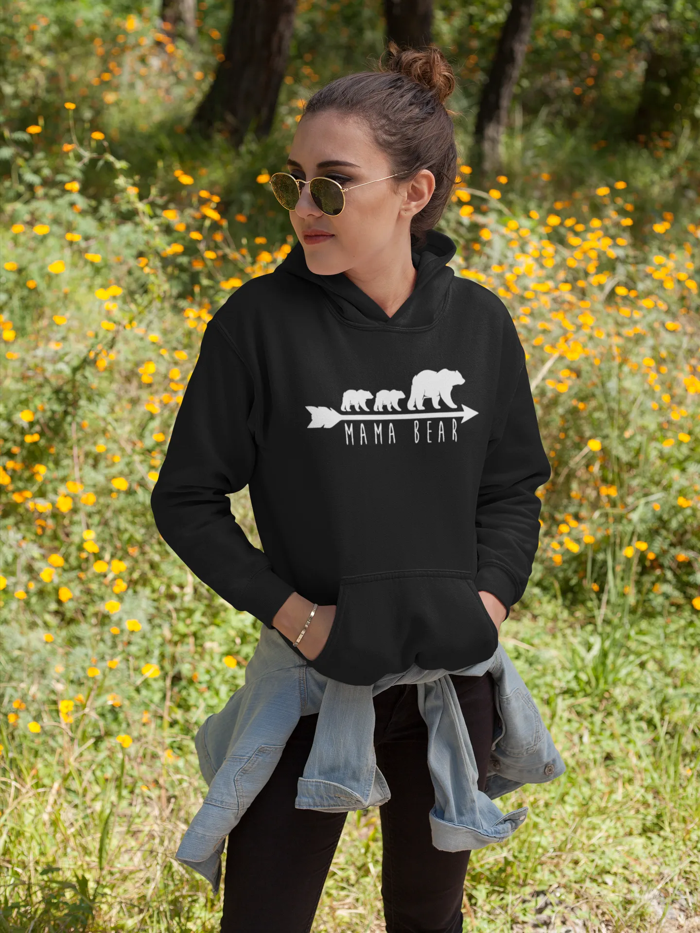 Mama Bear w/Cubs Sweatshirt / Hoodie sold by T-Shirt Addicts