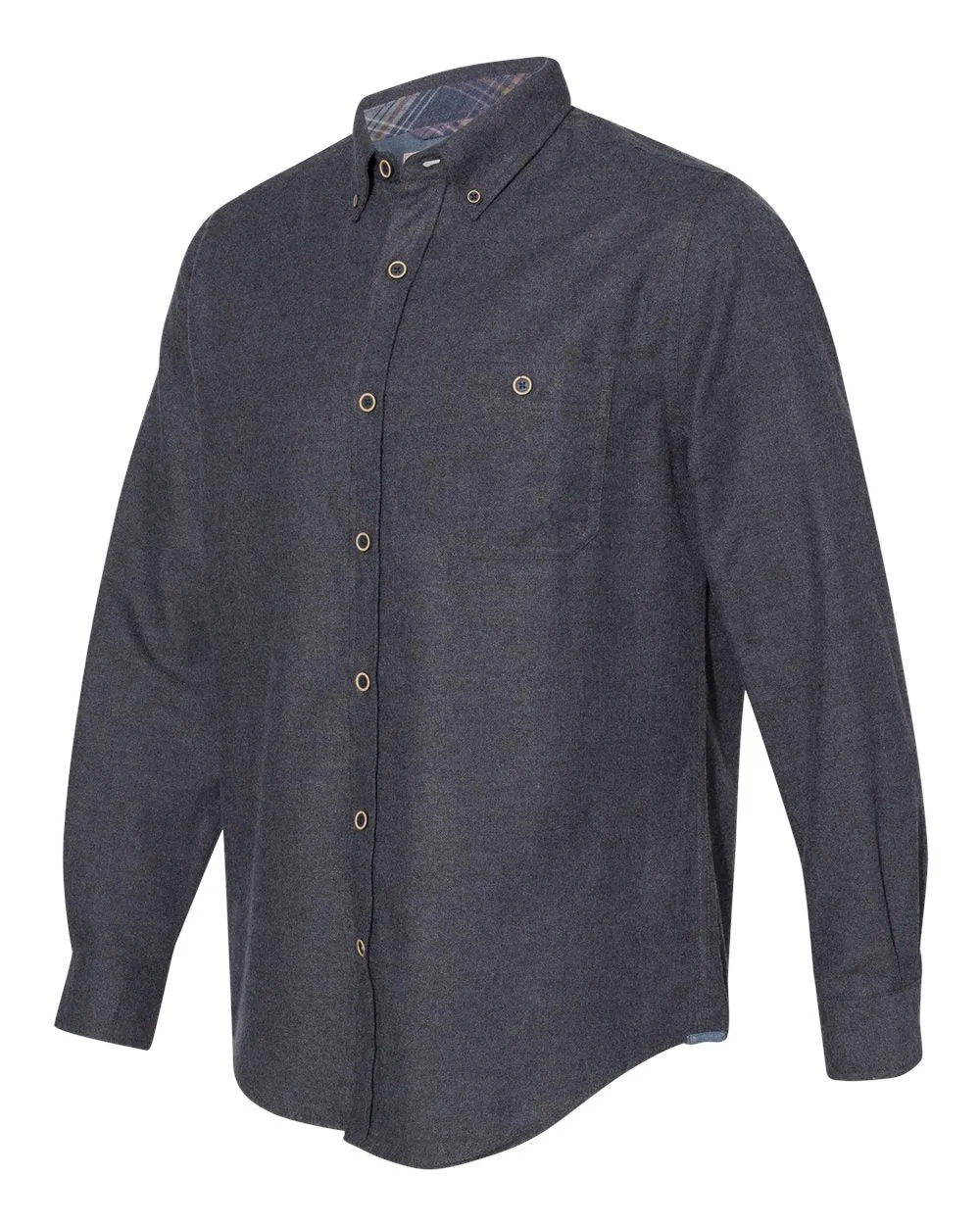 Weatherproof - Vintage Brushed Flannel Solid Shirt sold by T-Shirt Addicts product image thumbnail 2