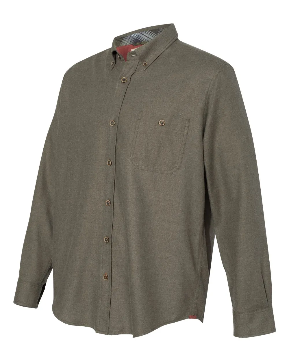 Weatherproof - Vintage Brushed Flannel Solid Shirt sold by T-Shirt Addicts product image thumbnail 3