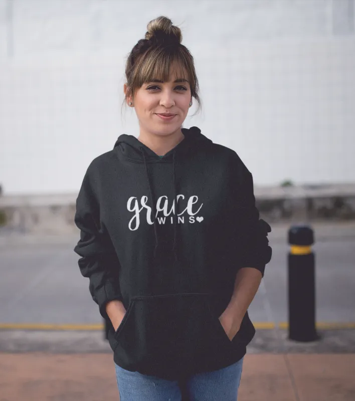 Grace Wins Sweatshirt / Hoodie sold by T-Shirt Addicts