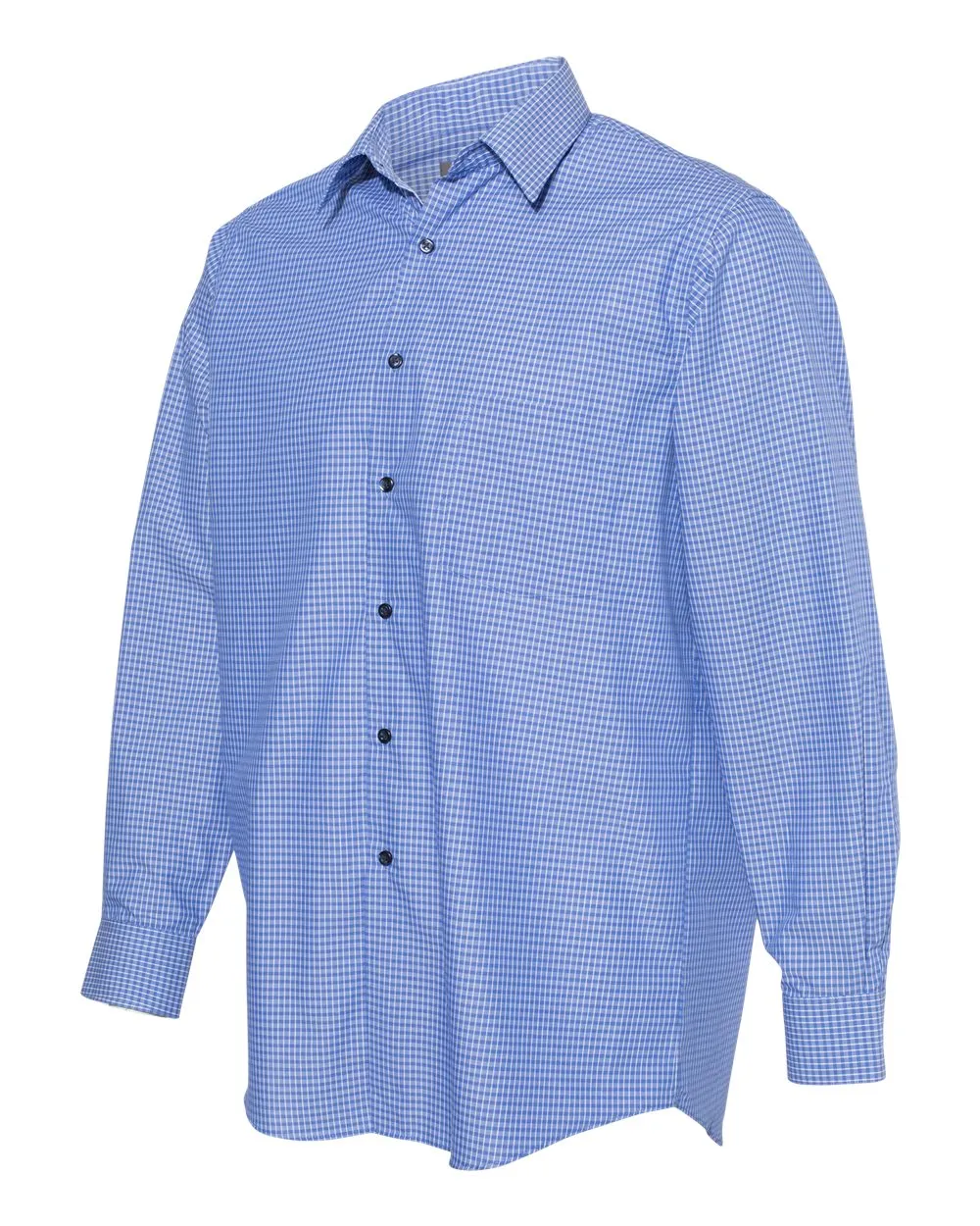 Van Heusen - Broadcloth Point Collar Check Shirt sold by T-Shirt Addicts product image thumbnail 2