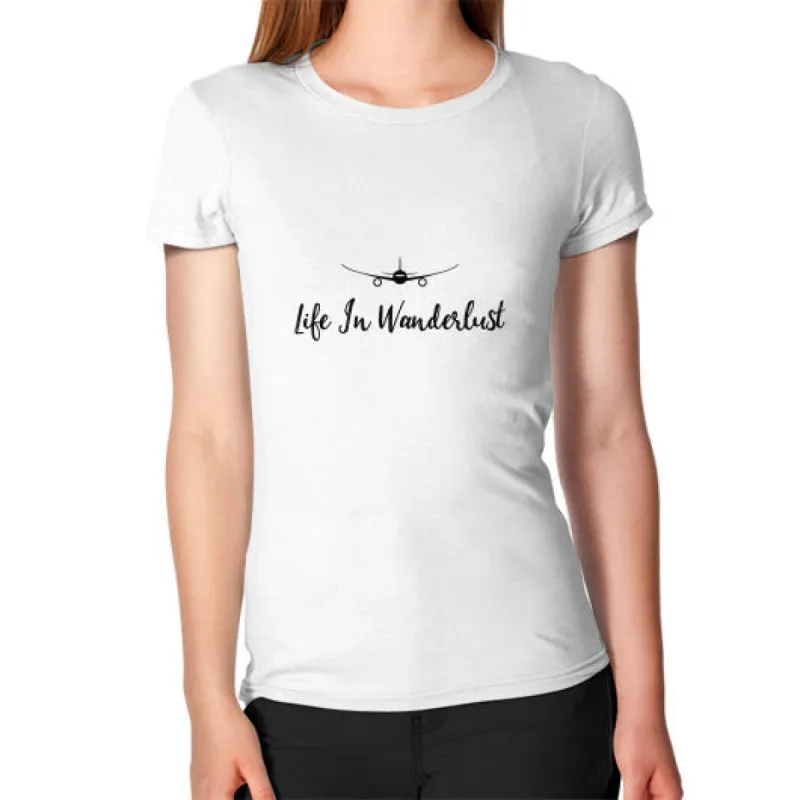 Life In Wanderlust T-Shirt sold by T-Shirt Addicts
