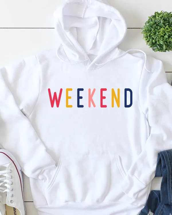 Weekend Hoodie* sold by T-Shirt Addicts