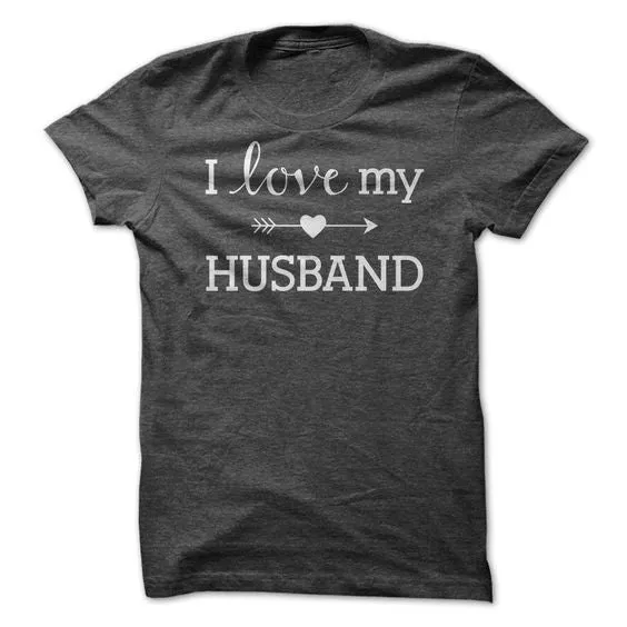 I Love My Husband T-Shirt sold by T-Shirt Addicts
