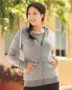 J. America Cozy Jersey Full-Zip Hooded Sweatshirt* sold by T-Shirt Addicts