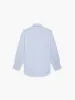Non-Iron Light Blue Twill Slim Fit Single Cuff Cutaway Collar Shirt sold by T.M.Lewin