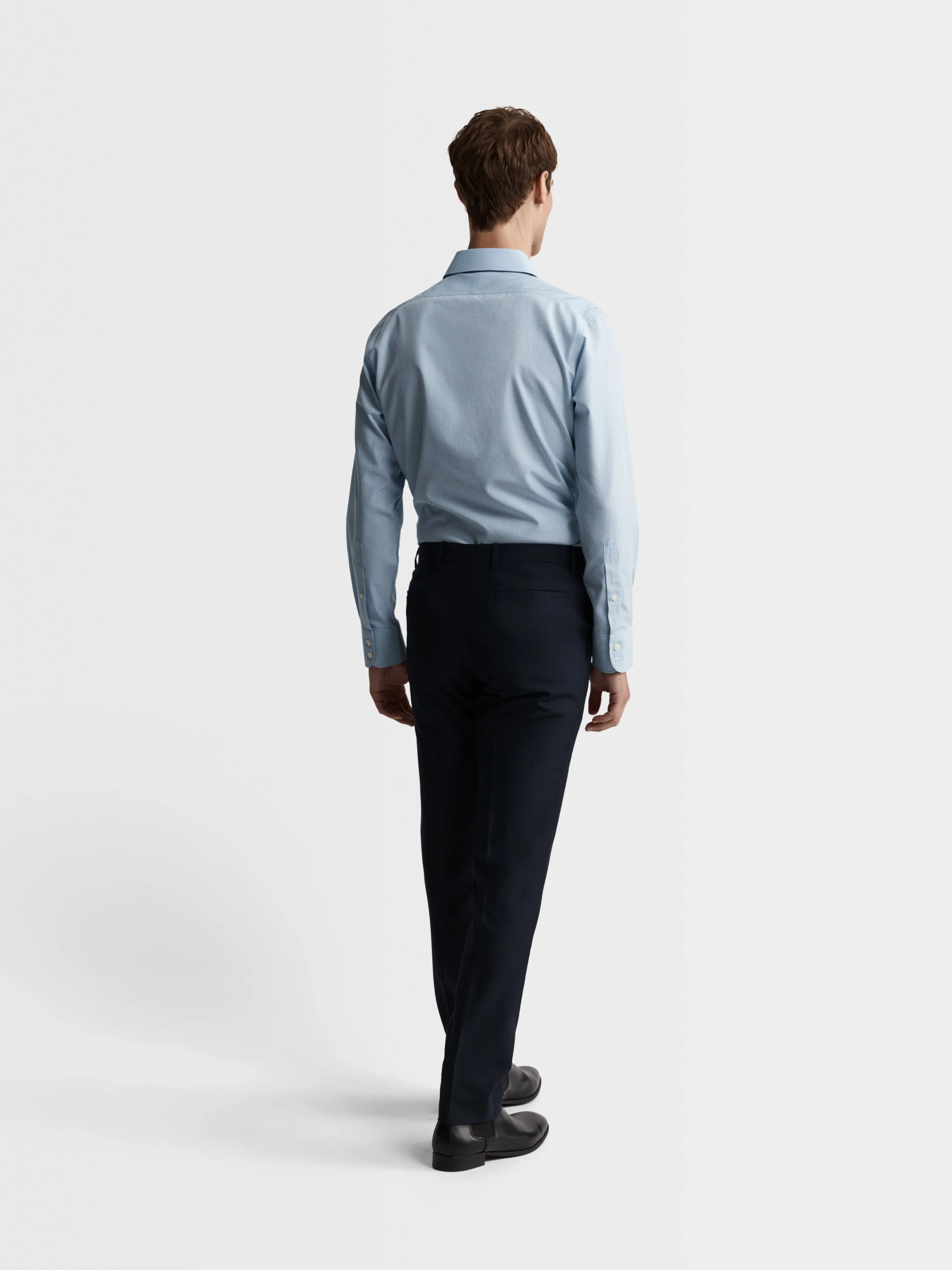 The Non-Iron Poplin Shirt sold by T.M.Lewin product image thumbnail 3