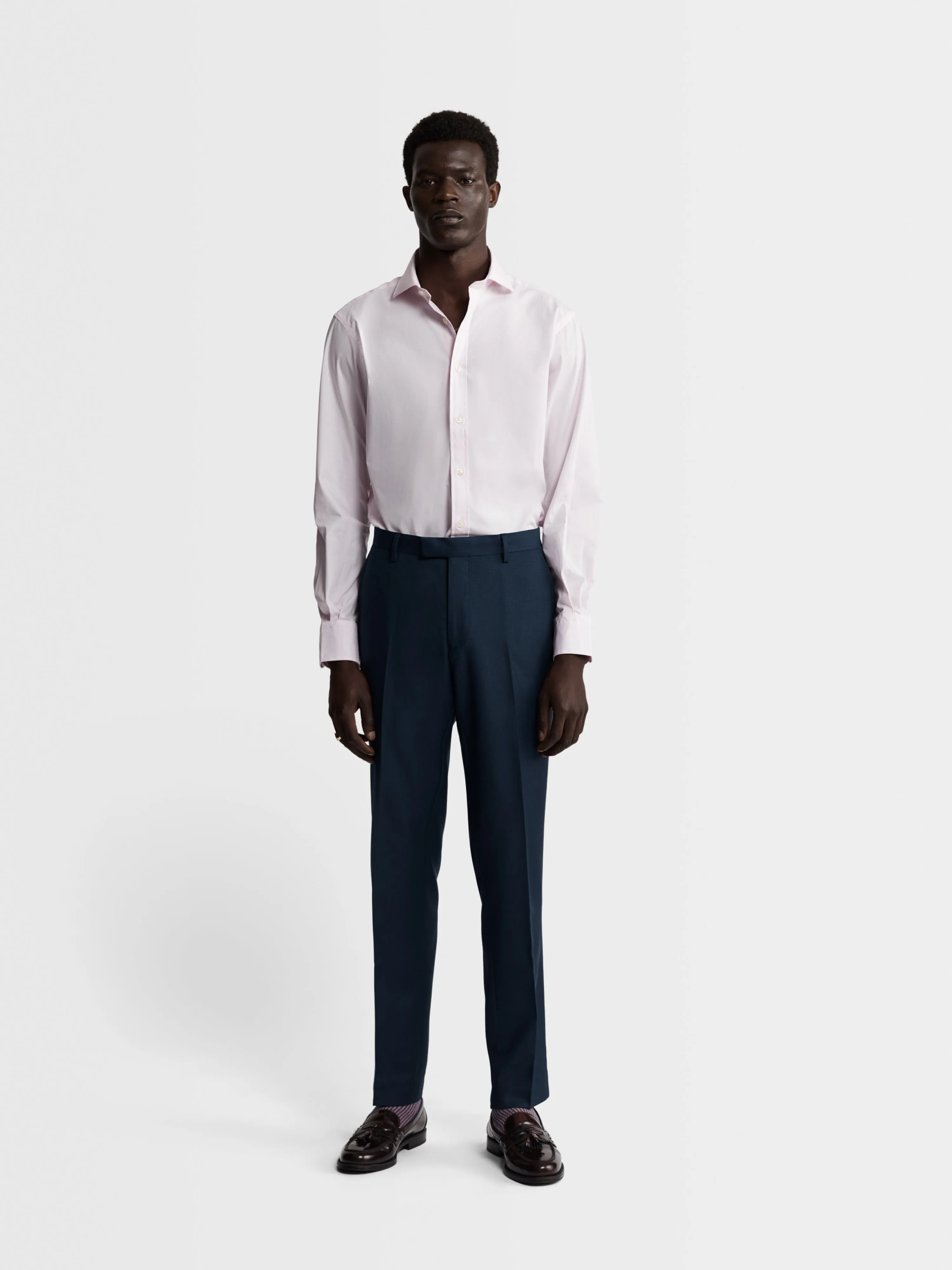 The Poplin Stretch Shirt sold by T.M.Lewin product image thumbnail 4