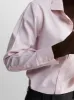 Non-Iron Pink Lightweight Twill Slim Fit Single Cuff Classic Collar Shirt sold by T.M.Lewin
