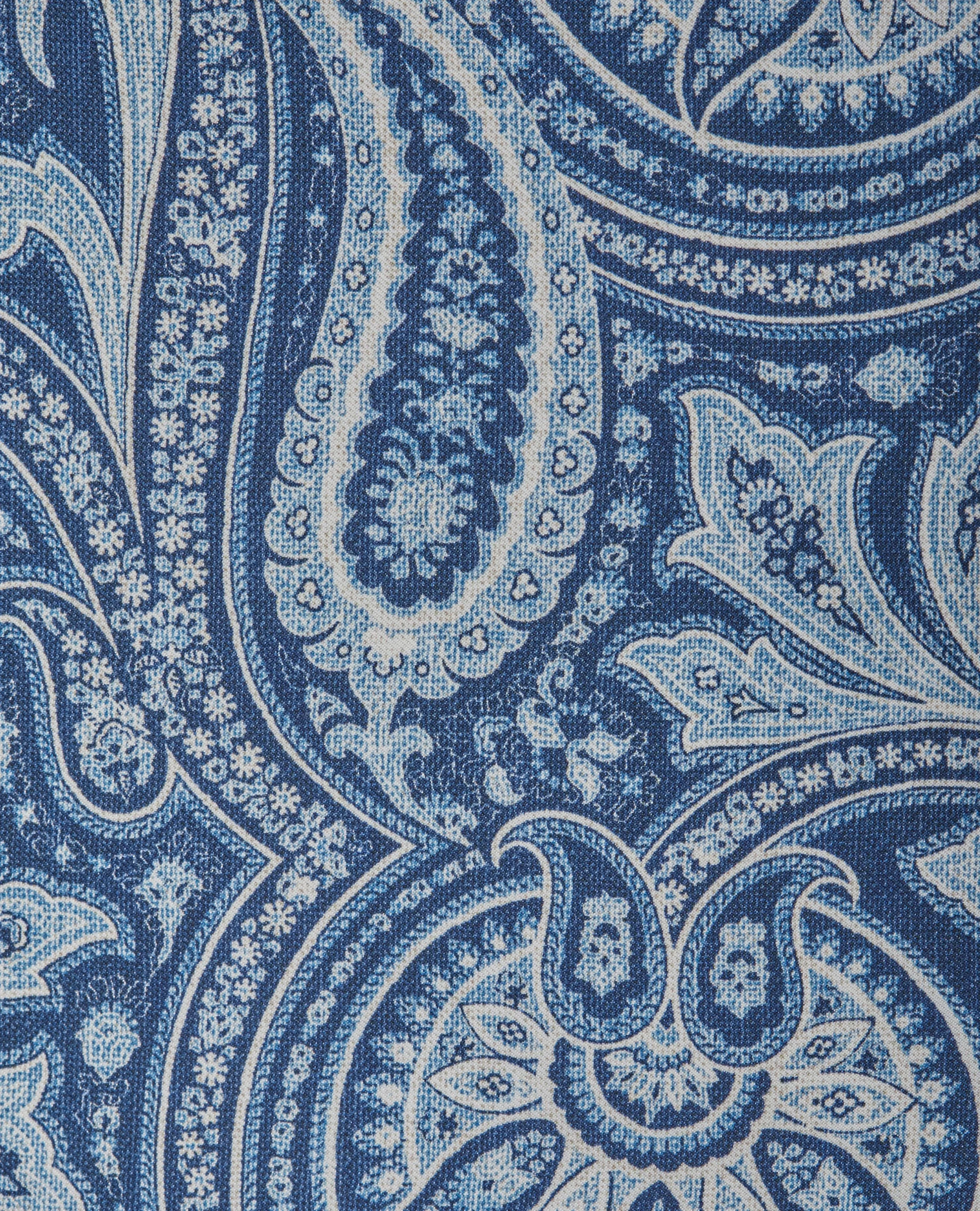 Blue Red Paisley Silk Pocket Square sold by T.M.Lewin product image thumbnail 2