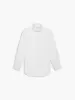 Non-Iron White Poplin Regular Fit Single Cuff Classic Collar Shirt sold by T.M.Lewin