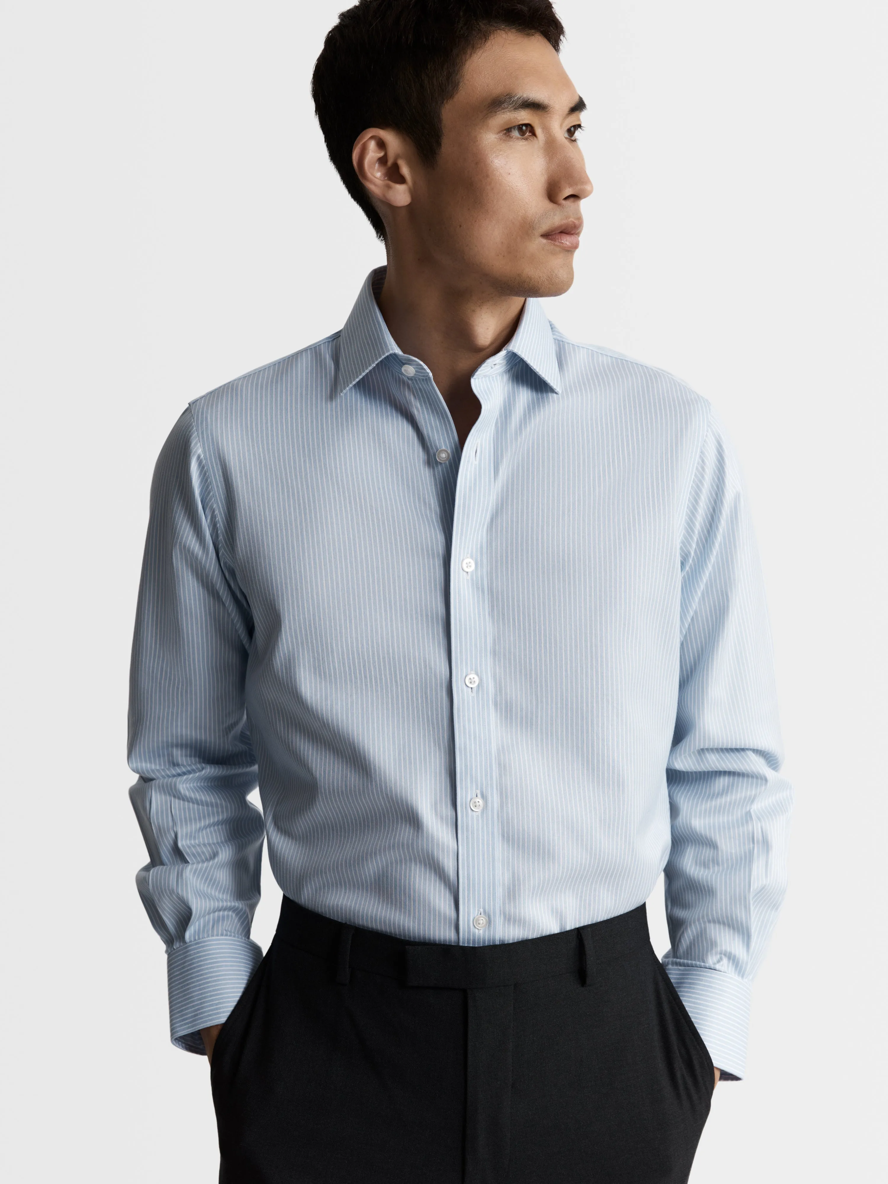 The Non-Iron Twill Shirt sold by T.M.Lewin