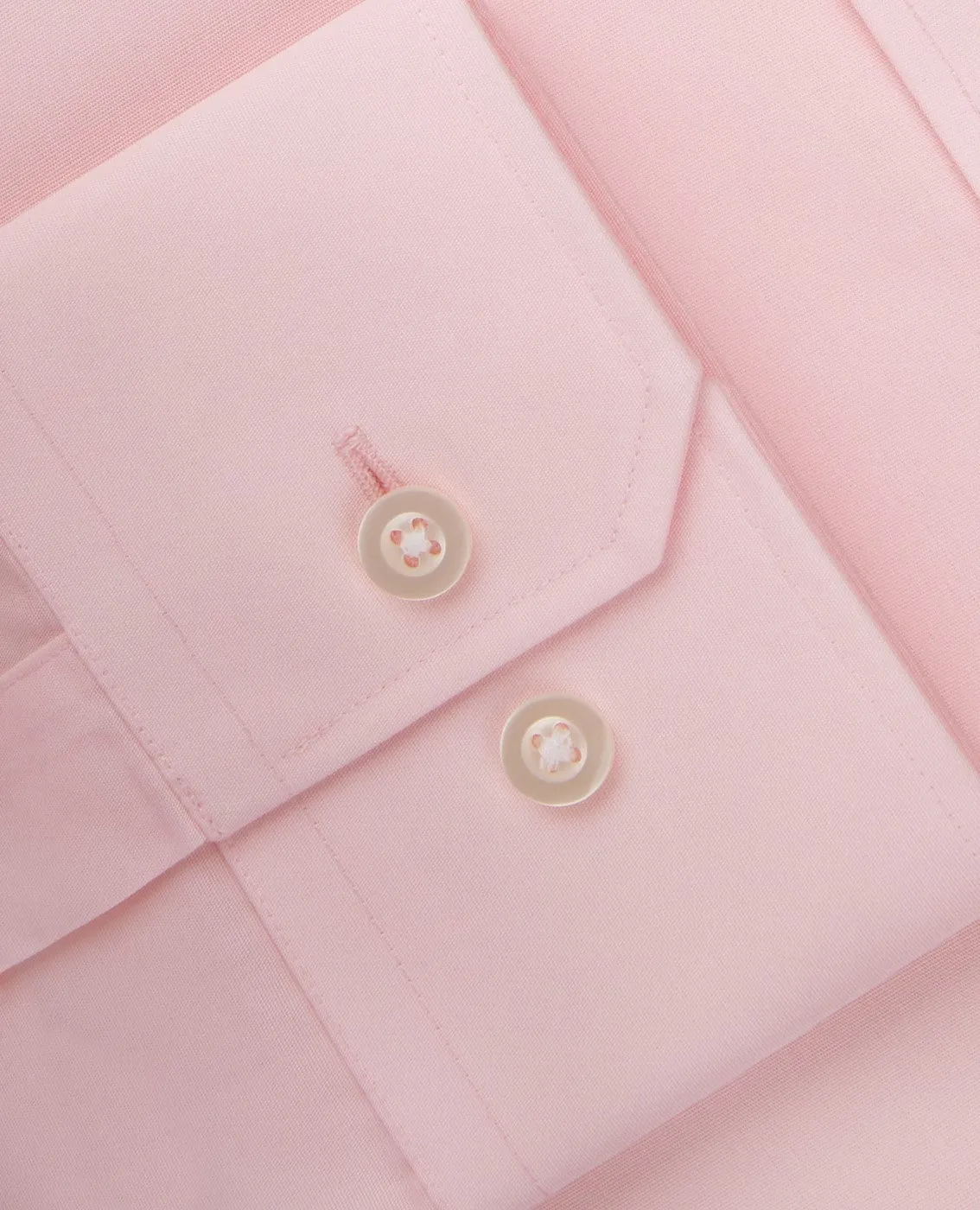 Non-Iron Fitted Pink Shirt sold by T.M.Lewin product image thumbnail 3