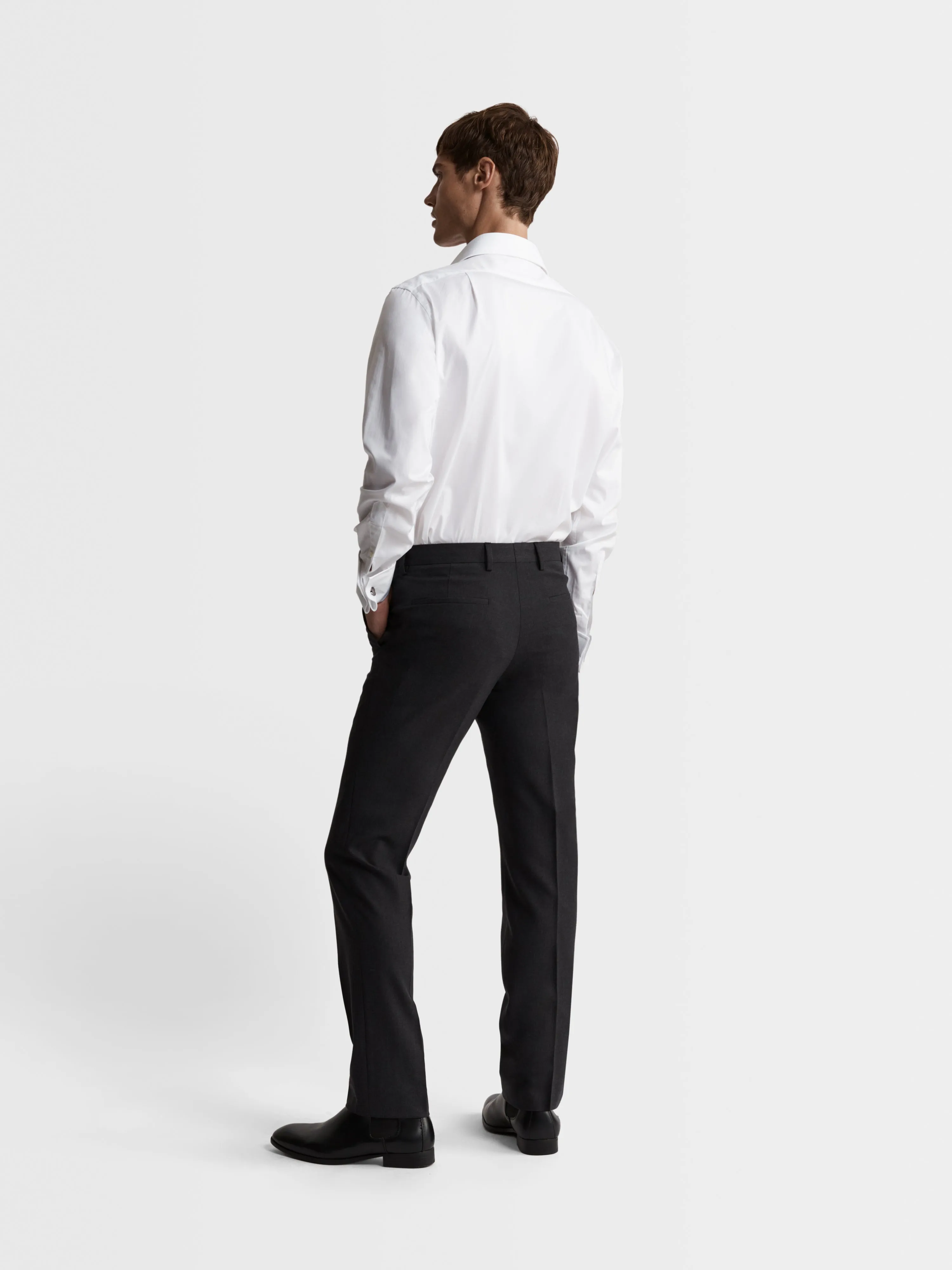The Non-Iron Lightweight Twill Shirt sold by T.M.Lewin product image thumbnail 3
