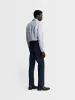 Light Blue Micro Check Plain Weave Slim Fit Single Cuff Classic Collar Shirt sold by T.M.Lewin
