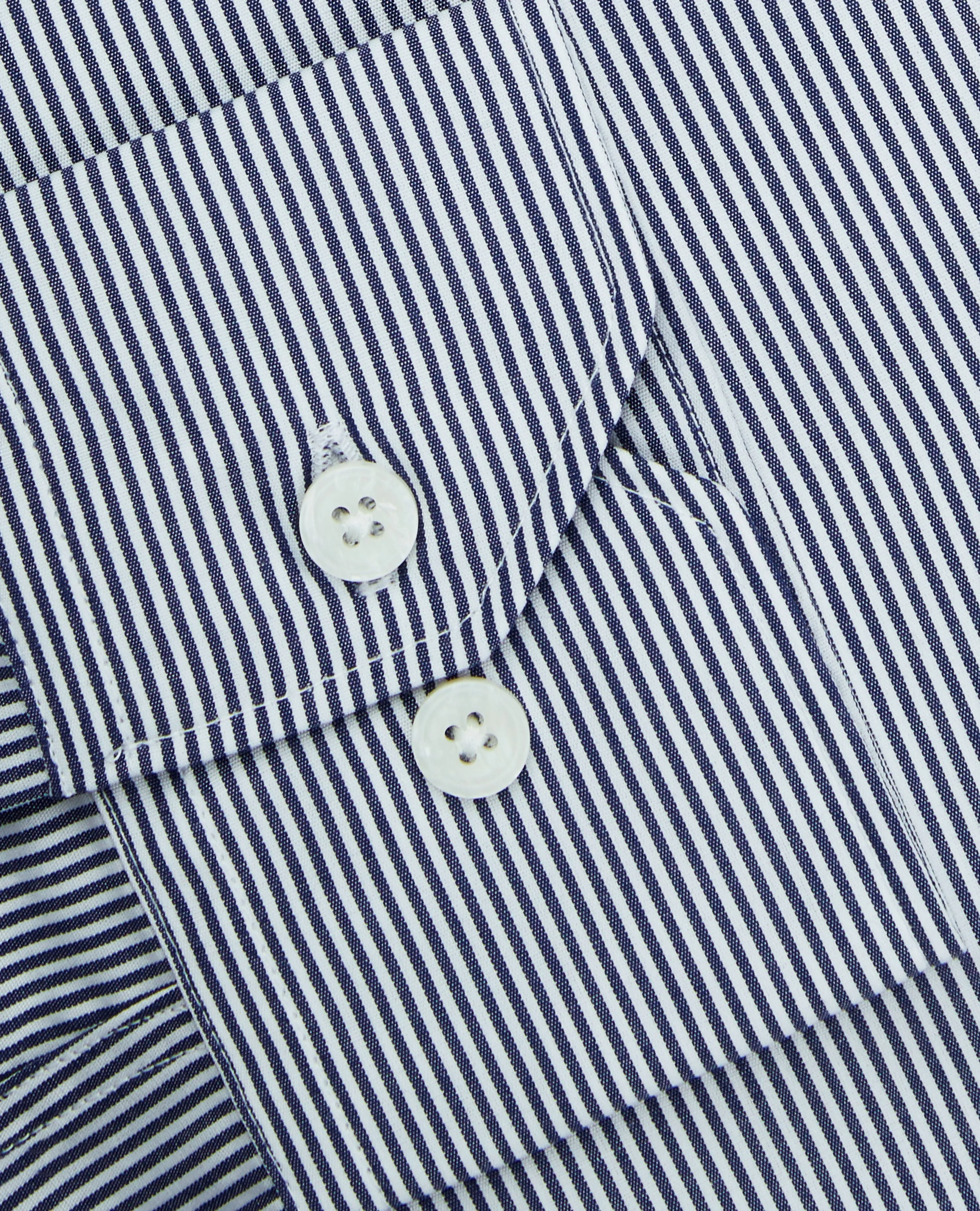 Fitted Navy Bengal Stripe Shirt sold by T.M.Lewin product image thumbnail 2