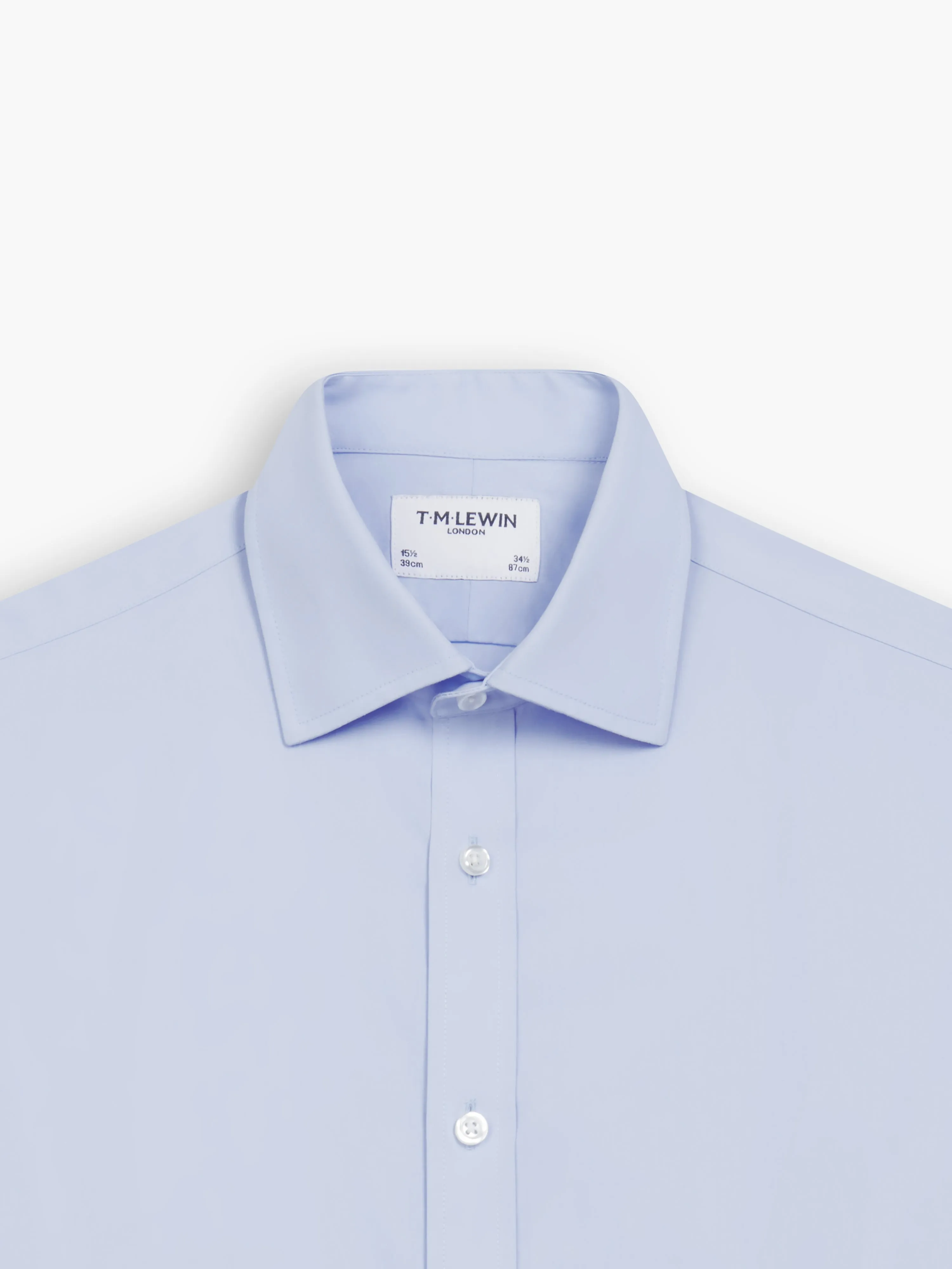 The Non-Iron Poplin Shirt sold by T.M.Lewin