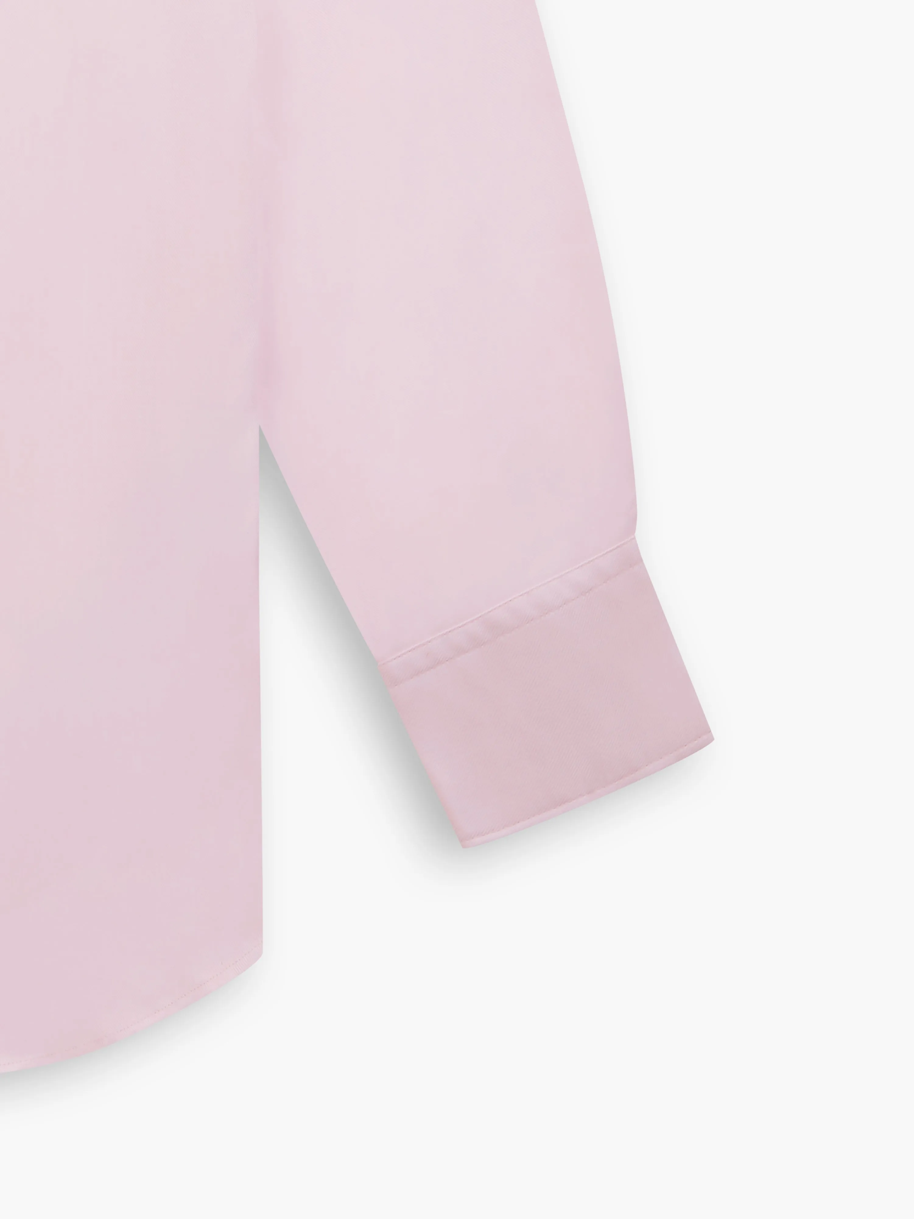 Pink Bold Twill Fitted Single Cuff Classic Collar Shirt sold by T.M.Lewin product image thumbnail 4