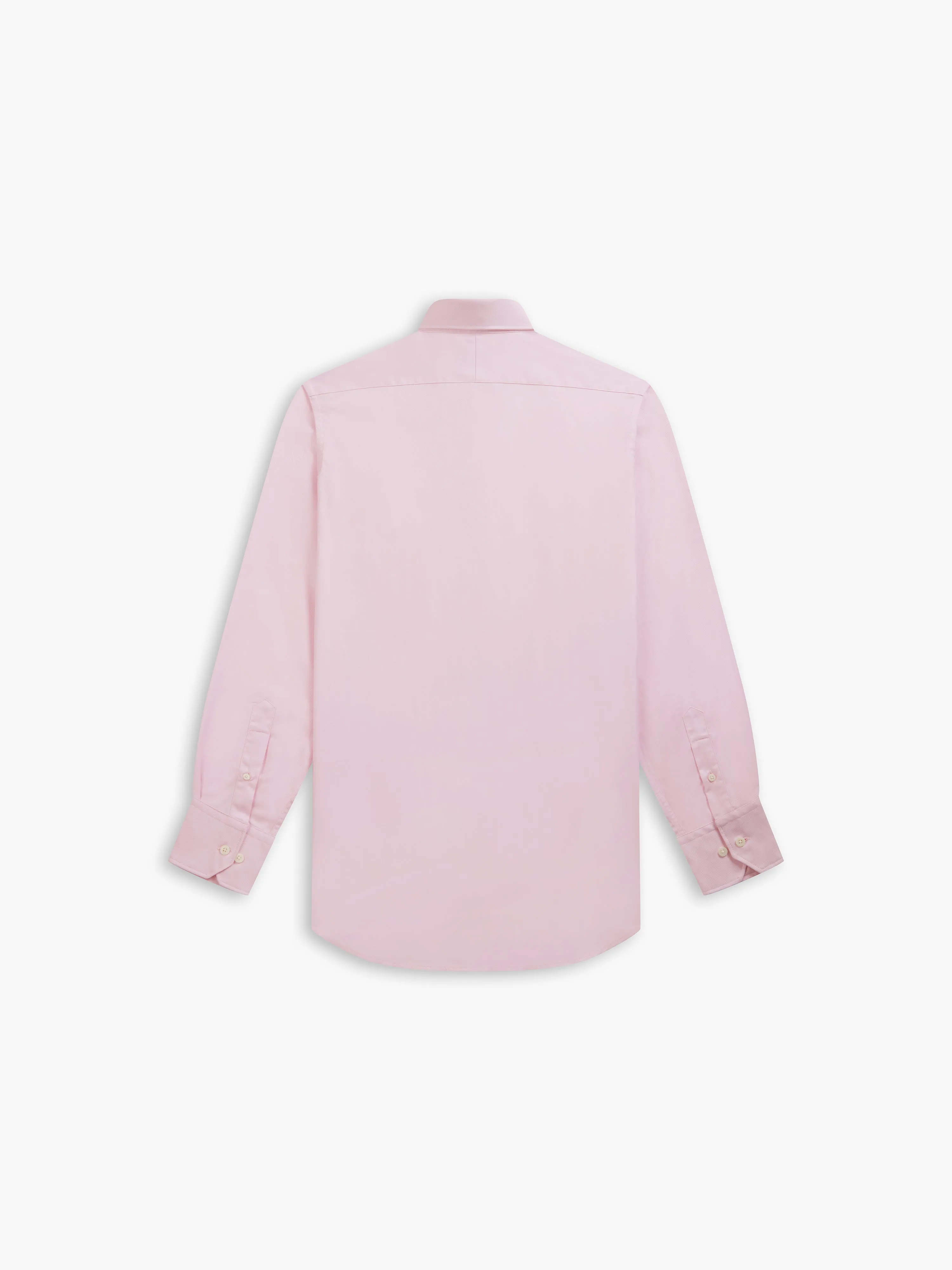 Pink Bold Twill Fitted Single Cuff Classic Collar Shirt sold by T.M.Lewin product image thumbnail 3