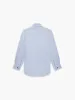 Light Blue Bold Twill Slim Fit Double Cuff Classic Collar Shirt sold by T.M.Lewin