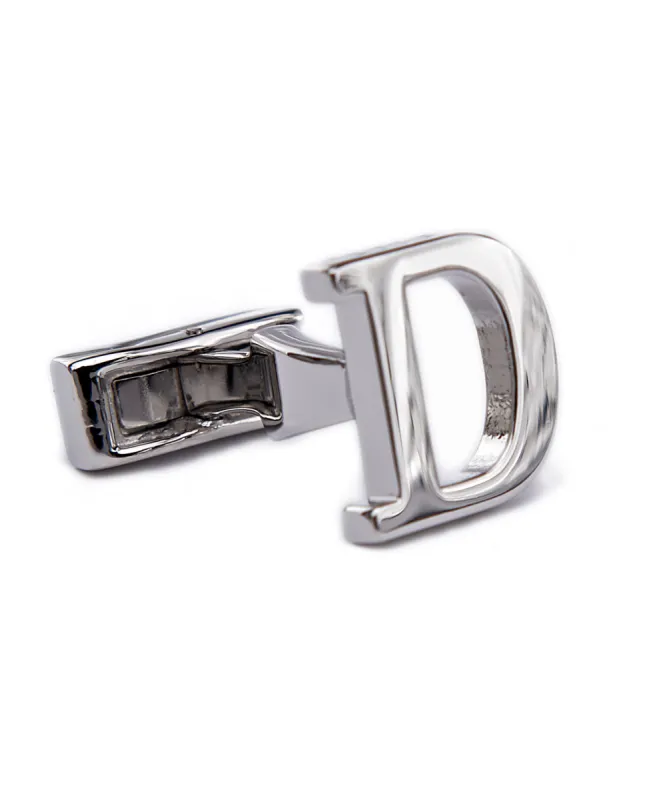 Single Initial D Cufflink (Sold Individually) sold by T.M.Lewin