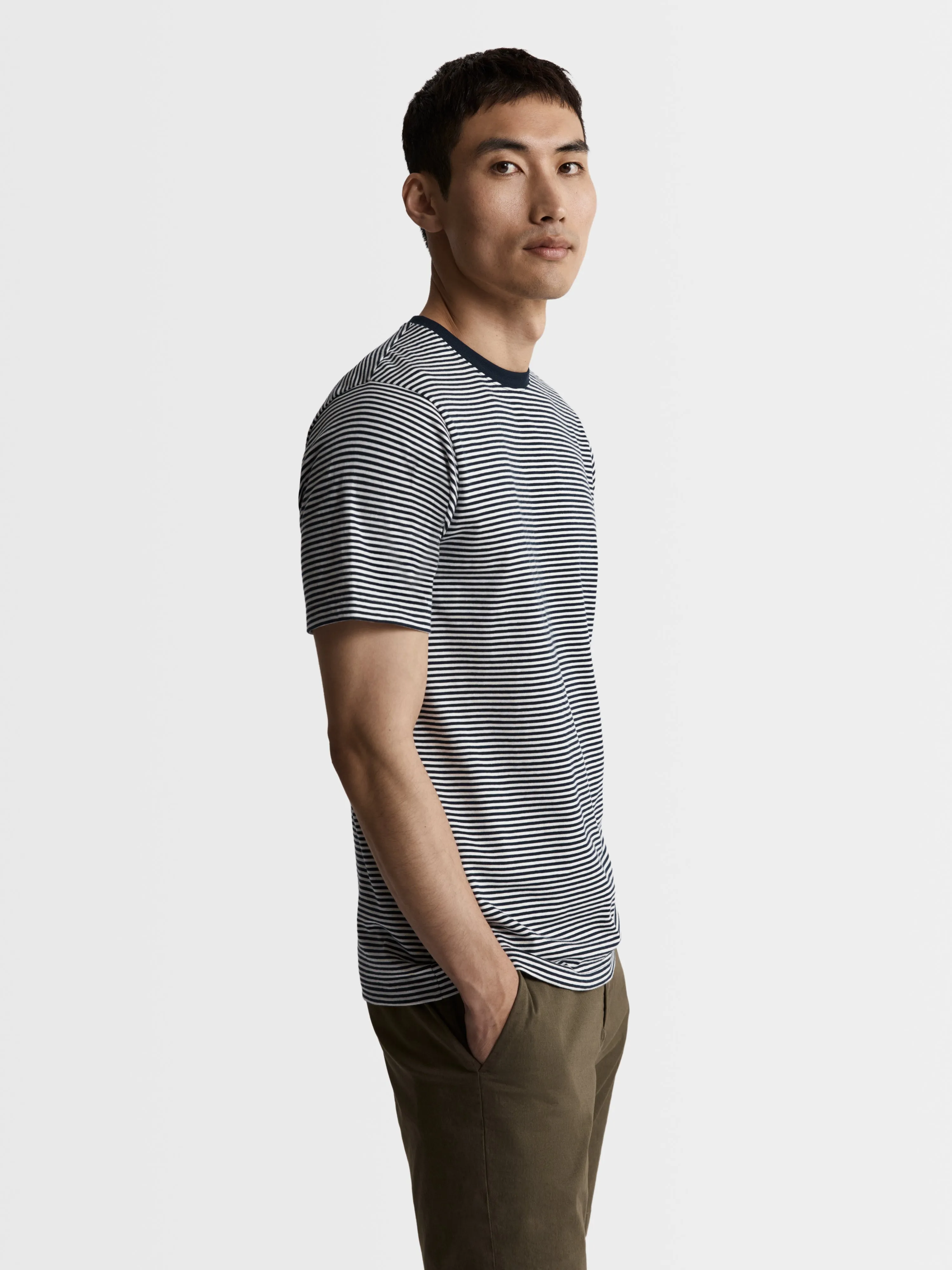 The Crew Neck T-Shirt sold by T.M.Lewin product image thumbnail 3