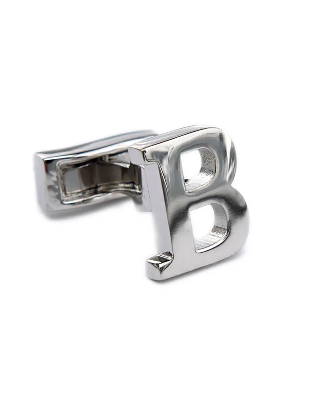 Single Initial B Cufflink (Sold Individually) sold by T.M.Lewin