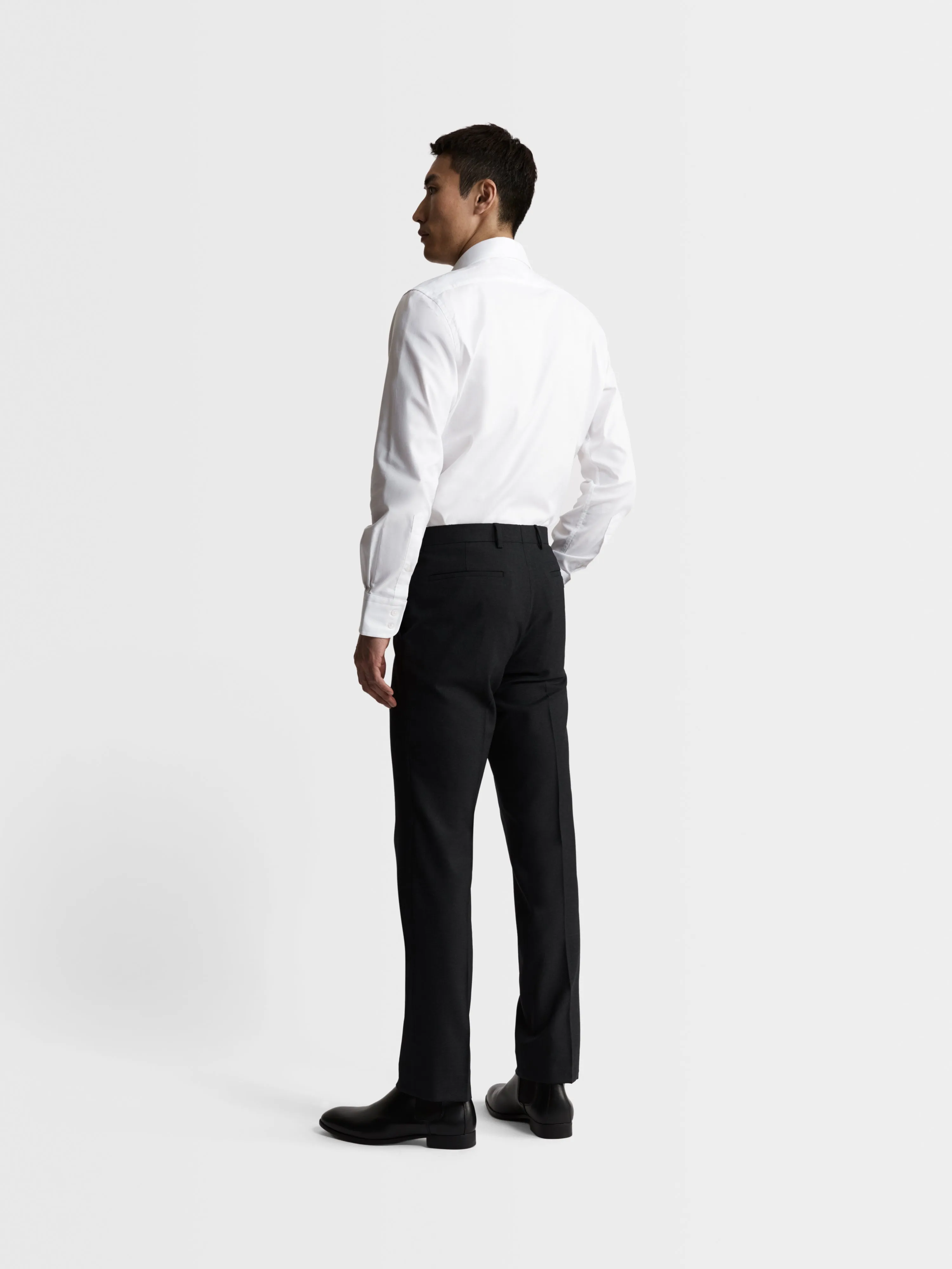 The Poplin Stretch Shirt sold by T.M.Lewin product image thumbnail 4