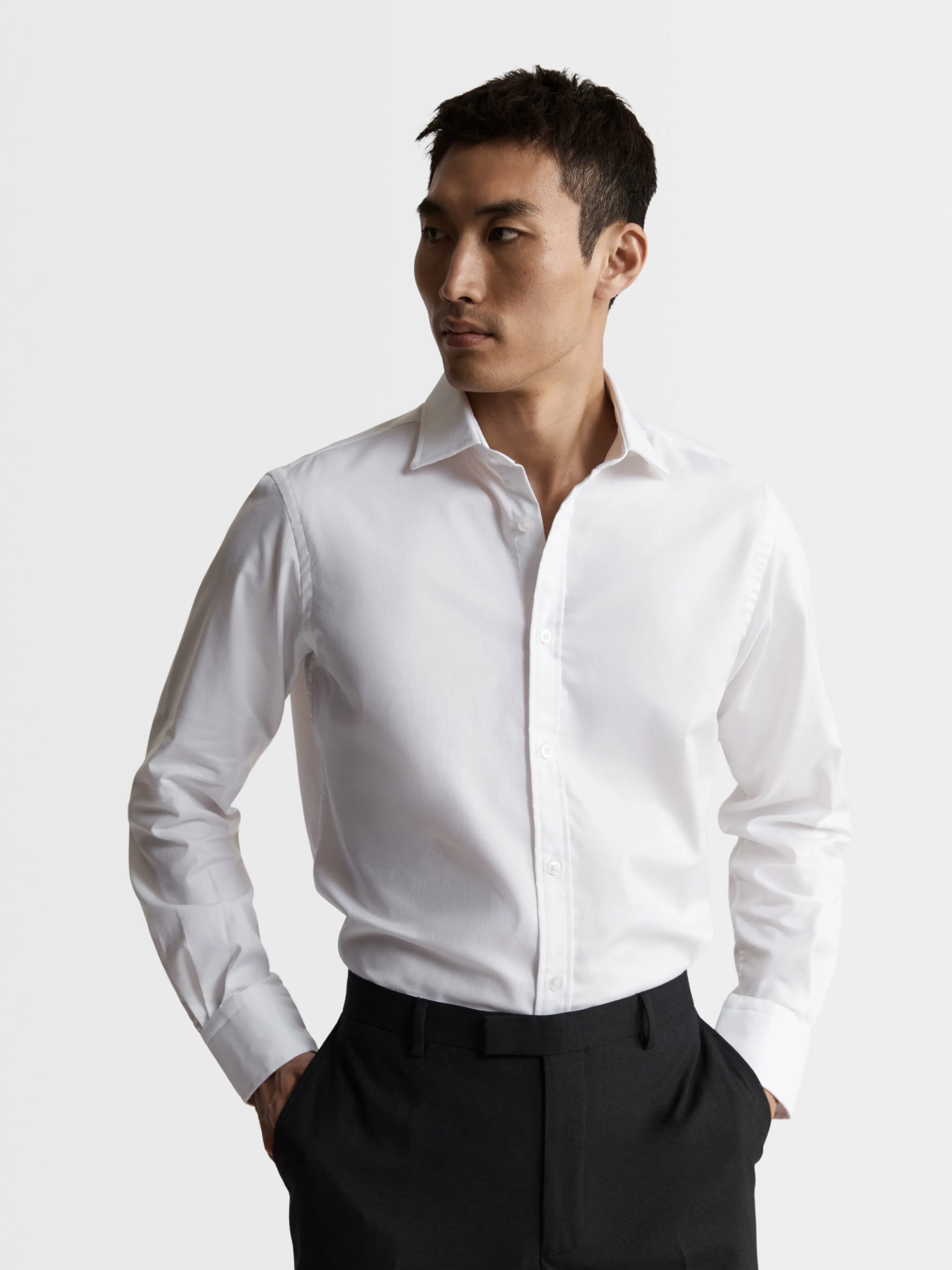 The Poplin Stretch Shirt sold by T.M.Lewin