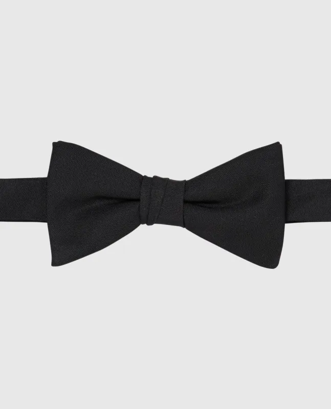 Barathea Tied Bow Tie sold by T.M.Lewin