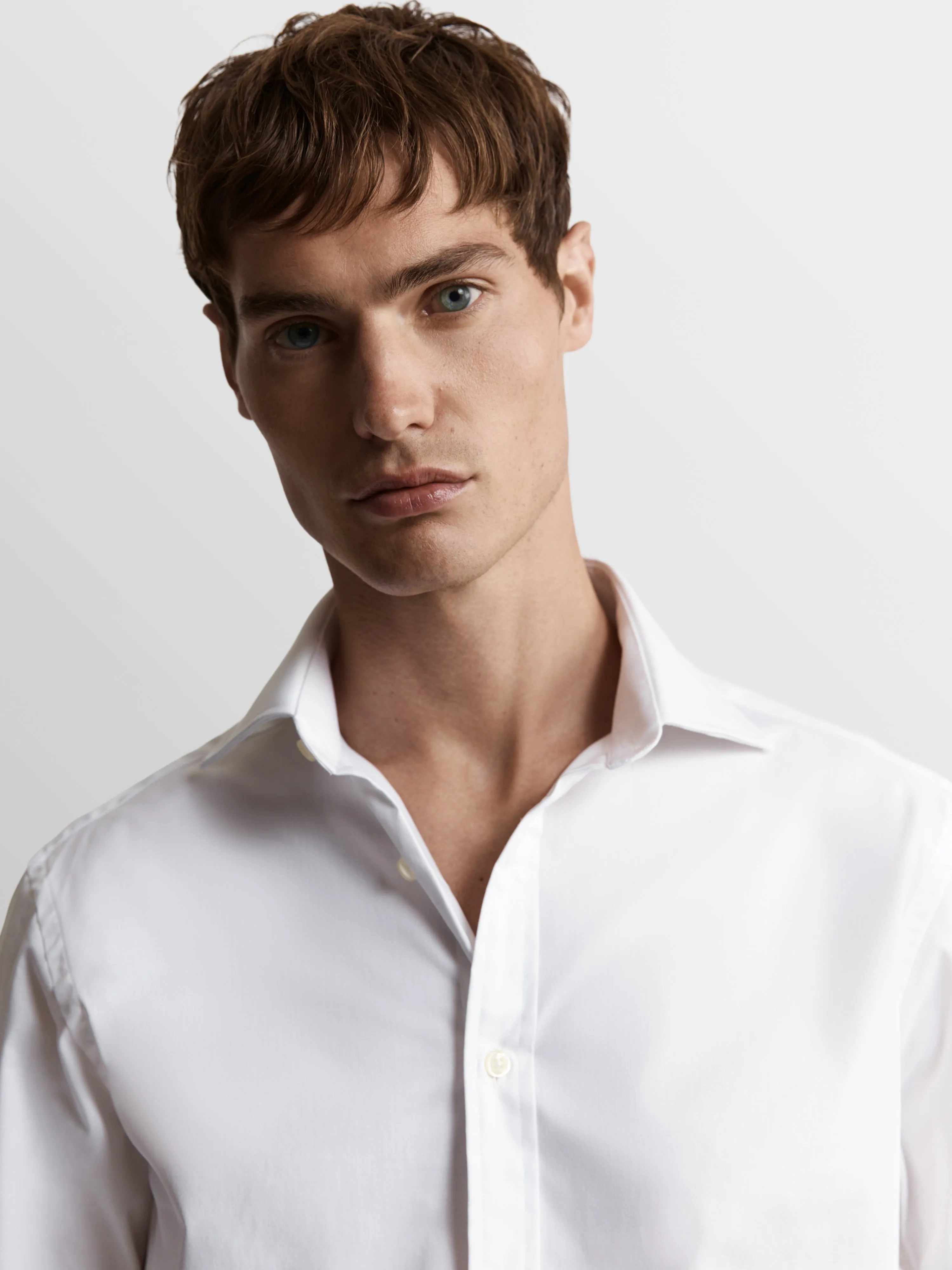 The Non-Iron Lightweight Twill Shirt sold by T.M.Lewin product image thumbnail 3