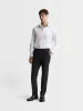 Non-Iron White Lightweight Twill Regular Fit Double Cuff Classic Collar Shirt sold by T.M.Lewin